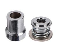 Herramientas de Botones Cubiertos de Tela, Troqueles Redondos, Herramienta Brea Pr para Mano, Molde para Hacer Botones de Metal Pu, Troquel para Hacer Capas (24L)
