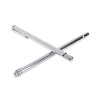 Herramientas de búsqueda de forma de radiestesia Varillas retráctiles de acero paranormal Instrumentos de medición de pluma radiestesia Varillas de cobre