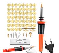 Herramientas de cabezal de tallado en relieve, herramientas para quemar madera - Exclusivo juego de leña de 65 piezas - Herramientas para tallar cabezales, kit de artesanía estable y seguro para artis