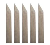Herramientas de calafateo de madera, 5pcs herramienta de acabado de sellador de madera, herramienta esparcidora de calafateo con palitos de silicona de madera, para piso de fregadero de cocina de baño