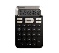 Herramientas De CáLculo Calculadora Básica De Escritorio con Pantalla 12 Dígitos Adecuada For El Hogar Y La Oficina Adecuadas para Colegio Y Hogar(Black)