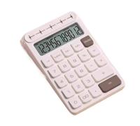 Herramientas De CáLculo Calculadora De Escritorio con Pantalla 12 Dígitos Multifunción Adecuada For Uso En La Oficina Adecuadas para Colegio Y Hogar(White)
