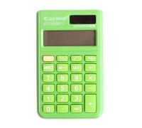 Herramientas De CáLculo Calculadora Electrónica LCD De 8 Dígitos con Pantalla Grande, Doble Potencia, Función Estándar, Solar For El Hogar Adecuadas para Colegio Y Hogar(Grün)