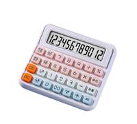 Herramientas De CáLculo Calculadora Multifunción con Pantalla LCD De 12 Dígitos For Cálculos Escolares Y Oficina Adecuadas para Colegio Y Hogar(Pink)