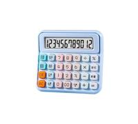 Herramientas De CáLculo Calculadora Multifunción con Pantalla LCD De 12 Dígitos For Cálculos Escolares Y Oficina Adecuadas para Colegio Y Hogar(Blue)
