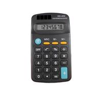 Herramientas De CáLculo Calculadora Portátil Multifuncional De 8 Dígitos con Pantalla LCD For La Oficina Y El Hogar Adecuadas para Colegio Y Hogar(Black)