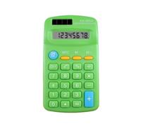 Herramientas De CáLculo Calculadora Portátil Multifuncional De 8 Dígitos con Pantalla LCD For La Oficina Y El Hogar Adecuadas para Colegio Y Hogar(Grün)