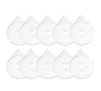 Herramientas de cinta de cinta de colocación de arte de uñas vacías Herramientas de caja de pegatinas 10pcs Dispensador de rodillos de cinta de uñas para fácil usar Herramienta de