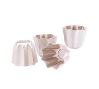 Herramientas de cocina for hornear Chefmade, molde octogonal for pan, pudín y pastel, Juego de 4 piezas, moldes for hornear de acero al carbono American Sle