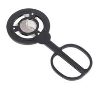 Herramientas de Corte de Puros - Cortador Triple Hoja Acero Inoxidable | Cortador de Puros de Bolsillo Chapado en Oro, Cuchillo Zigarre, 3 Cuchillas, Tijeras Purros Cubanos