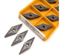 Herramientas de corte efectivas del parte movible de torneado del carburo VNMG431 para las tolerancias estrechas en para los procesos de mecanizado