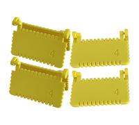 Herramientas De Costura A Mano,Regla de Dobladillos con Dedos,4 herramientas para medir acolchado con aguja - para Telas Rectas y Curvas, Principiantes y Proyectos de Costura