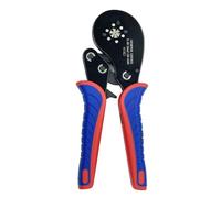 Herramientas de crimpado Herramienta De Prensado De Cables Eléctricos, Alicates Eléctricos De Terminal De Férula DIY, Juego De Herramientas Manuales, Multiherramienta Profesional AWG 23-7, Crimpadora