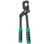 Herramientas de crimpadora de pernos de 13 pulgadas, perforadora de crimpado de marco de metal para quilla de acero ligero de 0,6 a 0,8 mm, martillo de marco de agujero de techo y paneles de yeso