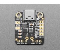 Herramientas de desarrollo IC para administración de energía Adafruit USB Type C Power Delivery Dummy Breakout - I2C or Fixed - HUSB238 - SKU 5807