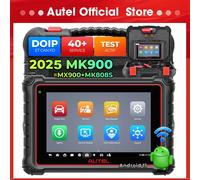 Herramientas de diagnóstico Autel MaxiCOM MK900 CAN FD DoIP escáner OBD2 bidireccional de 8 pulgadas actualización de diagnóstico automático de MX808S Global version