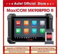 Herramientas de diagnóstico Autel MK908PRO II MK908 PRO 2 Escáner OBD2 automotriz J2534 Herramientas de programación de ECU PK MK908S PRO Global Version