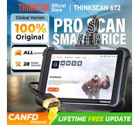 THINKCAR THINKSCAN 689 La mejor herramienta de diagnóstico profesional para automóviles CANFD DOIP Codificación de ECU bidireccional 34 restablecimientos Vida útil completa del sistema Escáner OBD2 Ad