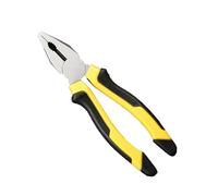 Herramientas de electricista Pelacables, Cortador de alambre resistente | Pinzas de conector eléctrico de 8 pulgadas,Alicates de tornillo de banco de mango ergonómico de acero con alto contenido de