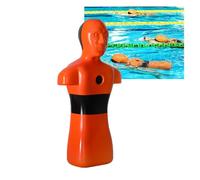 Herramientas De Enseñanza For La Prevención De Ahogamientos,maniquí Rescate Acuático,Modelo De Salvavidas For Piscinas,maniquí De Simulación Río,Amarillo/Naranja(Orange)
