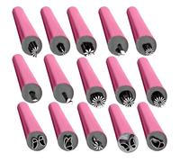 Herramientas de estampación de uñas | Kit de pluma de sello de flores de uñas de diferentes patrones - Herramienta de impresora de pluma de decoración de uñas artesanal para mujeres