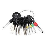 Herramientas de extracción de terminales de cables, 18 piezas de arnés de cables de coche, extractor de terminales, conector de selección, pin de engarce, herramienta de extracción de aguja trasera