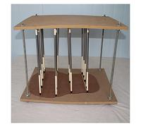 Herramientas de fabricación de guitarras 20 unids/set Bonded Sound Beam Spring Support Rod Acero Inoxidable Bambú Soporte Retráctil Viga DIY Guitarra Herramienta