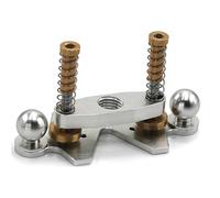 Herramientas De Guitarra Herramienta Para Agujeros De Sonido De Guitarra Fresado De Agujeros Redondos Aluminio Bricolaje Fabricación De Guitarras Herramientas Especiales(The base)