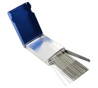 Herramientas De Guitarra Juego De 23 Varillas De Sierra De Cadena Para Ranurar Tuercas De Guitarra De Acero Inoxidable