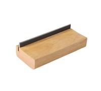 Herramientas De Guitarra Lima De Bisel Para Traste De Guitarra De Madera De Olivo Ángulo De 90° Lima De Bisel De Doble Propósito Radio De 16 Pulgadas