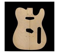 Herramientas De Guitarra Plantilla Acrílica Transparente Para Cuerpo De Guitarra Eléctrica Estilo TL Para Reparación De Luthier(Plywood)