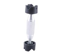 Herramientas De Guitarra Soporte De Reparación De Vigas De Sonido Para Guitarra Soporte De Metal Herramienta Para Bluthier(Silver)