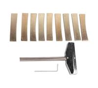 Herramientas de Instalacin de Diapasn de Guitarra, Herramienta de Incrustacin de Insertos de Caul de Prensa de Traste Voard, Aleacin Duradera Precisa para Luthier