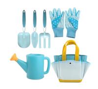 Herramientas de Jardín para Niños - 6 Piezas Guantes Educativos Y Divertidos,Kit De Herramientas De Jardinería | para Cultivar Invernadero Juego Simulado Regar Plantas Trepar Jardín Exterior Primavera
