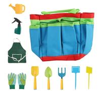 Herramientas de jardinería Infantil | Maceta Exterior,Set Herramientas jardín | para Chicos y Chicas Verano al Aire Libre en el Patio en el césped Jardines Playa Juego de una Granja para Jugar