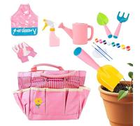 Herramientas de Jardinería para Niños,Guantes Pala Rastrillo - Suministros de Jardinería al Aire Libre para Niños | para Pequeños Jardineros Familiares Hogar Guardería Escuela