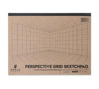 Herramientas de Koala-Almohadilla de dibujo de 40 pginas para una almohadilla de boceto de cuadrcula de habitacin de 2 puntos con paredes virtuale