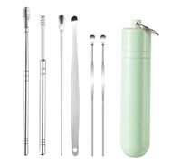 Herramientas De Limpieza De Cera Para Oídos | Set De Limpieza De Oídos Profesional | Kit Ergonómico De Eliminación De Cera Para Oídos | Removedor De Cera Manual Resistente Al Desgaste | Kit Profesiona