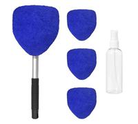 Herramientas De Limpieza De Parabrisas De Coche, Cepillo Desempañador De Vidrio, Cepillo De Limpieza Retráctil, Cepillo De Limpieza Reutilizable, 5 Piezas