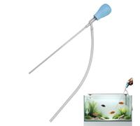 Herramientas De Limpieza Para Acuario | Limpiapiedras Manual para Acuario | Sifón Aspirador para Tortugas, Peces Betta, Cría de Camarones en Agua Dulce y Salada