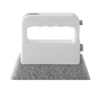 Herramientas de limpieza para pistas de ventanas: limpiador de cepillos de umbrales de 18 cm, limpiador de huecos duradero, aspiradora de mango reutilizable | ergonómica para fregaderos de