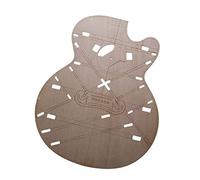 Herramientas de Luthier Guitarra Plantilla De Madera Para Guitarra De 43 Pulgadas, Forma De Fabricación De Guitarra, Agujero De Sonido, Mapa De Posición Del Haz De Sonido Herramientas de Guitarra (Co