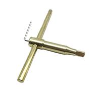 Herramientas de mandril de torno de 10 mm, 12 mm, 14 mm, llave en forma de T, 40 CR de llave ajustable de enfriamiento