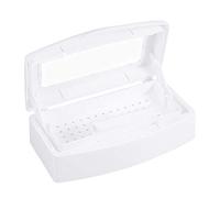 Herramientas De Manicura Caja De Desinfección, Herramientas Para Uñas Bandeja De Esterilizador Caja De Esterilización Contenedor De Desinfección Para Salón