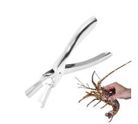 Herramientas de mariscos - Utensilio de cocina con mango ergonómico, pelador de camarones, removedor de cola de langosta, para mariscos, fácil pelado, protección de uñas, hogar, cocina, restaurante