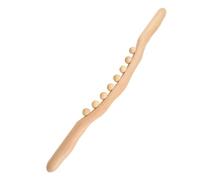 Herramientas de masaje de barra de dragado de madera y barra de cuello de madera para el cuello y la pierna trasera, rodillo muscular