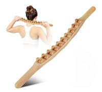 Herramientas de masaje de madera 2 en 1, kit de maderoterapia, herramientas de masaje de madera, rodillo de masaje de madera, kits de gua sha, herramienta de masaje de drenaje linfático para dar forma