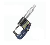 Herramientas de medición 0-25 mm 0,001 Micrómetro digital doble punta exterior Micrómetros electrónicos con carburo Fácil de leer