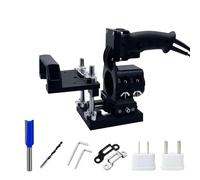 Herramientas de mortaja y espiga: modelo de mortaja y espiga, soporte invisible de ranura para trabajo de madera | Herramienta de corte de la máquina, soporte de orificio para un corte preciso y