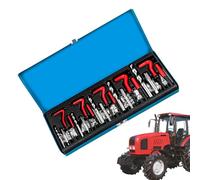 Herramientas de motor - Dispositivos de cilindro de rosca | Juego de herramientas de instalación de motor con inserto de broca de bobina | para camión, vehículo, tractor, remolque, SUV